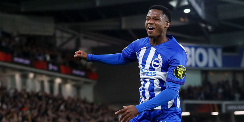 Vị trí thứ 2 thuộc về Ansu Fati của Brighton